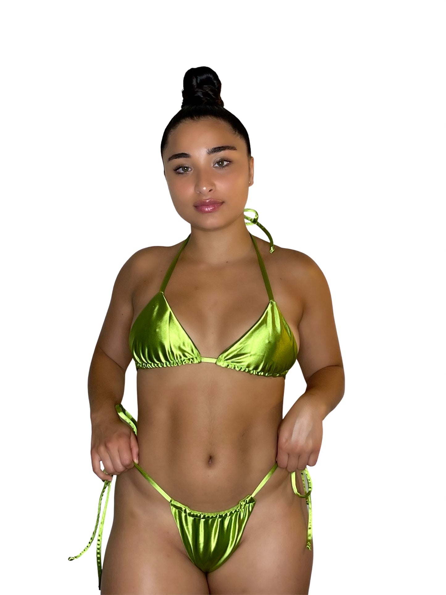 Green GND Bikini Top