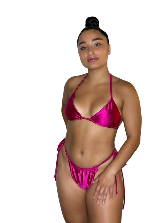 Fuchsia GND Bikini Top